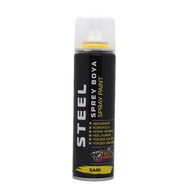 Steel 200 ml Sarı Sprey Boya