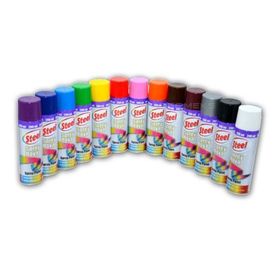 Steel 200 ml Siyah Sprey Boya