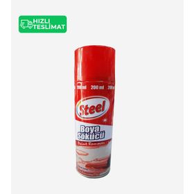 Steel 200 ml Sprey Metal Boyası Sökücü