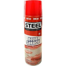 Steel 200 ml Sprey Metal Boyası Sökücü