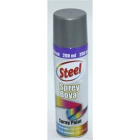 Steel 4718 Gri 200 ml Sprey Boya