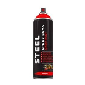 Steel Kırmızı 200 ml Sprey Boya