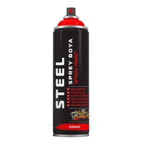 Steel Kırmızı 200 ml Sprey Boya