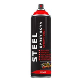 Steel Kırmızı 200 ml Sprey Boya