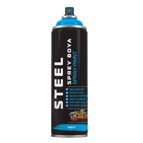 Steel Mavi 200 ml Sprey Boya
