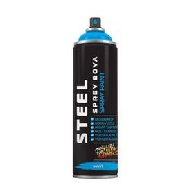 Steel Mavi 200 ml Sprey Boya
