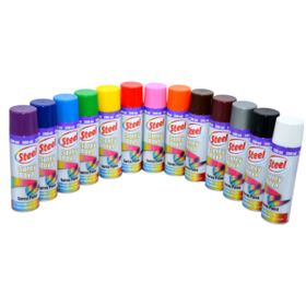 Steel ST-0314 Kahverengi 200 ml Sprey Boya