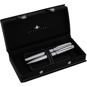 Steelpen 0022DT Planet Dolma Tükenmez Kalem Seti Mat Krom