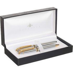 Steelpen 0027-DT Planet Bej Dolma-Tükenmez Kalem Seti