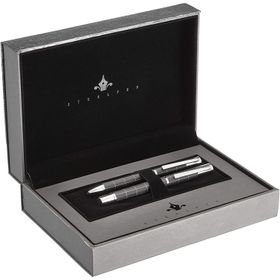 Steelpen 1001 Active Siyah Dolma-Tükenmez Kalem Seti