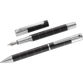Steelpen 1001 Active Siyah Dolma-Tükenmez Kalem Seti