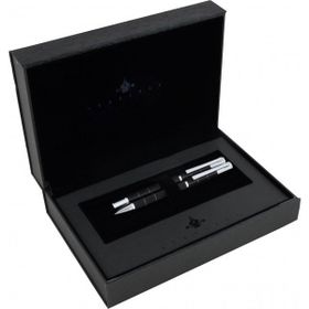 Steelpen 1001DT Active Serisi Slayt Siyah Dolma ve Tükenmez Kalem