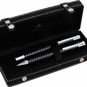 Steelpen 1008 Active Siyah Dolma-Tükenmez Kalem Seti