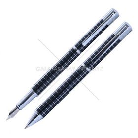 Steelpen 1008 Active Siyah Dolma-Tükenmez Kalem Seti