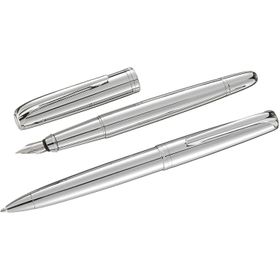 Steelpen 2357 Krom Dolma-Tükenmez Kalem Seti