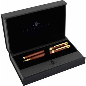 Steelpen 267 Safran Bakır Dolma-Tükenmez Kalem Seti
