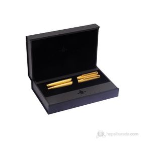 Steelpen 268 Gold Desenli Dolma Kalem