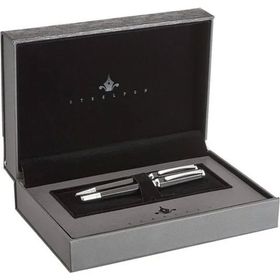 Steelpen 2911 Giza Siyah Dolma-Tükenmez Kalem Seti