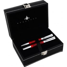 Steelpen 5062 Elite Bordo Dolma-Tükenmez Kalem Seti