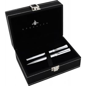 Steelpen 5064 Elite Krom Dolma-Tükenmez Kalem Seti
