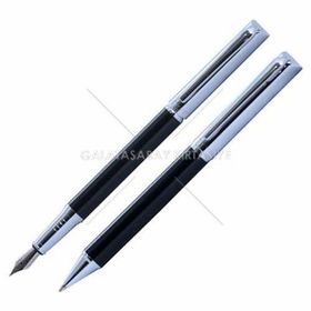 Steelpen 5083 Plus Siyah Dolma-Tükenmez Kalem Seti