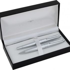 Steelpen 509 Galaxy Krom Dolma-Tükenmez Kalem Seti