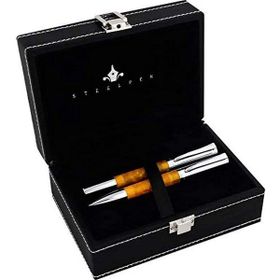 Steelpen 509 Galaxy Krom Dolma-Tükenmez Kalem Seti