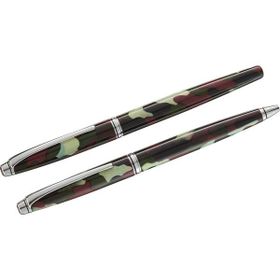 Steelpen 669T Kamuflaj Dolma-Tükenmez Kalem Seti