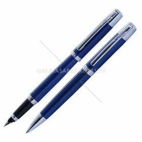 Steelpen 800-2 Serra Mavi Dolma-Tükenmez Kalem Seti