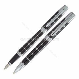 Steelpen 800-42 Serra Siyah Dolma-Tükenmez Kalem Seti