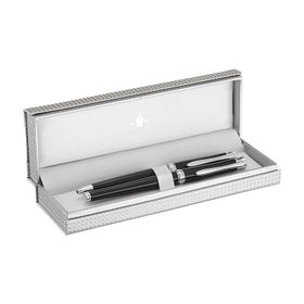Steelpen 811 Lemans Siyah Krom Roller-Tükenmez Kalem Seti