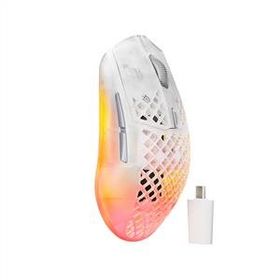 SteelSeries Aerox 3 Wireless Gen 2 Ghost RGB Şarjlı Kablosuz Gaming Mouse