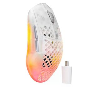 SteelSeries Aerox 3 Wireless Gen 2 Ghost RGB Şarjlı Kablosuz Gaming Mouse