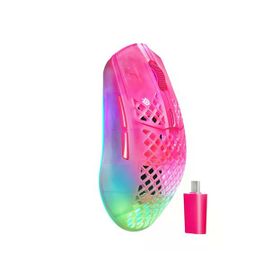 SteelSeries Aerox 3 Wireless Gen 2 Magenta Haze RGB Şarjlı Kablosuz Gaming Mouse