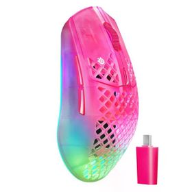 SteelSeries Aerox 3 Wireless Gen 2 Magenta Haze RGB Şarjlı Kablosuz Gaming Mouse