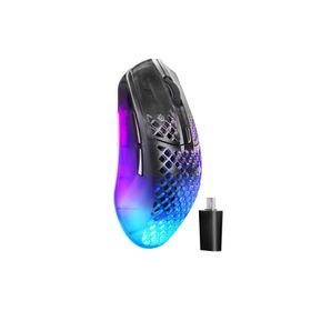 SteelSeries Aerox 3 Wireless Gen 2 Shadow RGB Şarjlı Kablosuz Gaming Mouse
