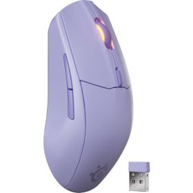 SteelSeries Rival 3 Gen 2 Lavender Lila RGB Optik Kablosuz Oyuncu Mouse