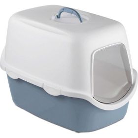 Stefanplast Cathy 56x40x40 cm Mavi Kedi Tuvaleti