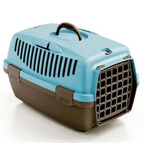Stefanplast Gri Gulliver 1 Küçük Irk Köpek ve Kedi Taşıma Kafesi