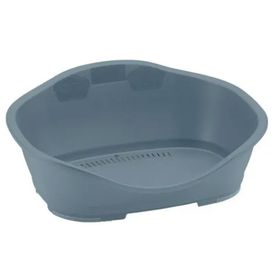 Stefanplast No: 3 Mavi 80.5x55x32 cm Sleeper Sert Plastik Kedi ve Köpek Yatağı