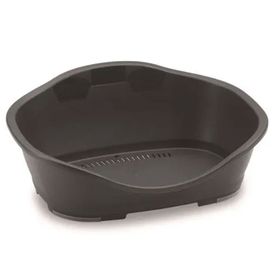 Stefanplast No:3 Koyu Gri 80.5x55x32 cm Sleeper Sert Plastik Kedi ve Köpek Yatağı
