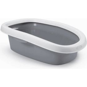 Stefanplast Sprint 10 31x43x14 cm Beyaz Gri Kedi Tuvaleti