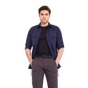 Steinbock 50510 Siyah Tactical Erkek Yazlık Gömlek