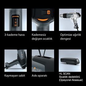 Steinel HG2120E Sıcak Hava Tabancası