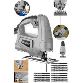 Steiner 4000 W Sjs Metal Şanzuman Devirli Dekupaj Testere Makinesi + 15 Uç