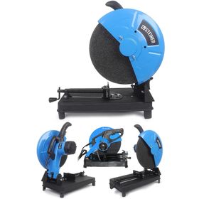 Steiner 9000 Alman Turbo Bakır Sargılı Çelik Şanzuman Profil Metal 355 mm Mavi Demir Kesme Makinesi