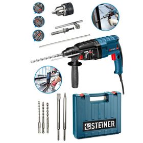Steiner Alman 4000 W Profesyonel Kırıcı Delici 5 Adet Uç Darbeli Matkap
