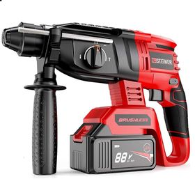 Steiner ST0518R215400171 Alman 88 V 5 Ah Kömürsüz Motorlu Çift Akülü Kırıcı Delici Hilti Darbeli Matkap