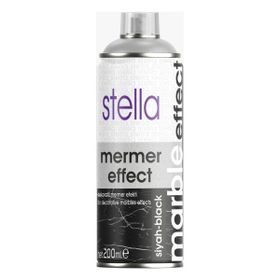 Stella Mermer Efekti 200 ml Siyah Sprey