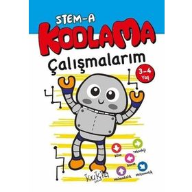 STEM-A 3-4 Yaş Kodlama Çalışmalarım - Kukla Yayınları